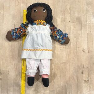 Floral Dress Rag Doll